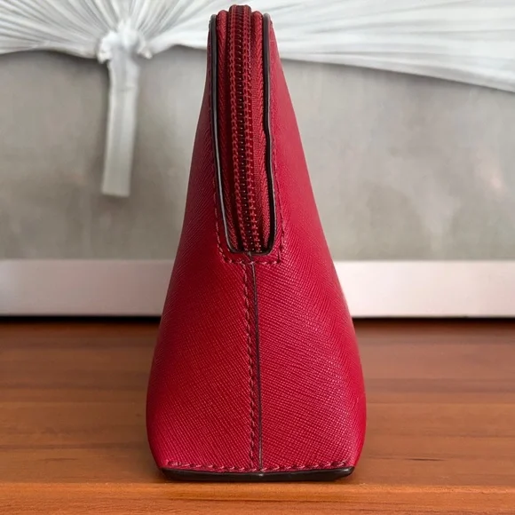 Henri Bendel Crimson Leather Clutch - Picture 5 of 9